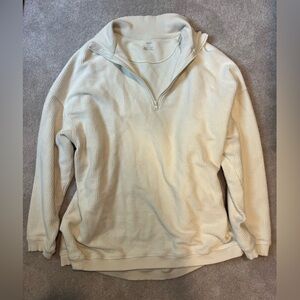 Aerie Ribbed Quarter Zip